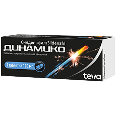 Купить Динамико таблетки покрыт.плен.об. 100 мг 1 шт цена