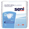 Seni Super Classic Extra Large подгузники для взрослых (130-170 см) 10 шт