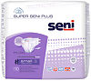 Seni Super Plus Small подгузники для взрослых (55-80 см) 10 шт