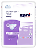 Seni Super Plus Large подгузники для взрослых (100-150 см) 30 шт