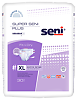 Seni Super Plus Extra Large подгузники для взрослых (130-170см) 30 шт