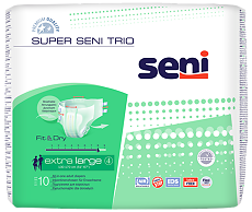 Изображение товара Seni Super Trio Extra Large подгузники для взрослых 10 шт