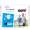 Seni Active Подгузники-трусы для взрослых Large (3) обхват талии 100-135 см 10 шт