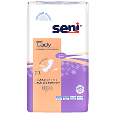 Купить Seni Lady Mini Plus прокладки урологические 20 шт цена