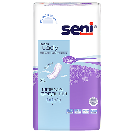 Seni Lady Normal прокладки урологические 20 шт