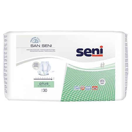Seni San Plus подгузники анатомические (37х69 см) 30 шт
