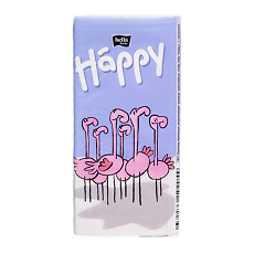 Купить Bella Платочки носовые Baby Happy трехслойные бумажные 10 шт цена