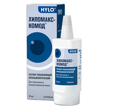 Изображение товара Хиломакс-Комод капли глазные 10 мл 1 шт