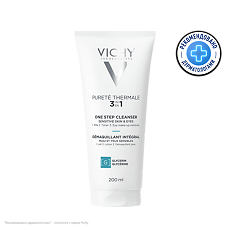 Купить Vichy Purete Thermale Очищающее универсальное средство 3в1 для кожи лица и глаз 200 мл 1 шт цена