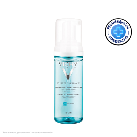 Изображение товара Vichy Purete Thermale Очищающая пенка придающая сияние 150 мл 1 шт