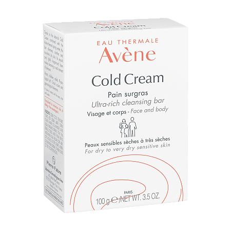 Avene Cold Cream мыло сверхпитательное с колд-кремом 100 г 1 шт