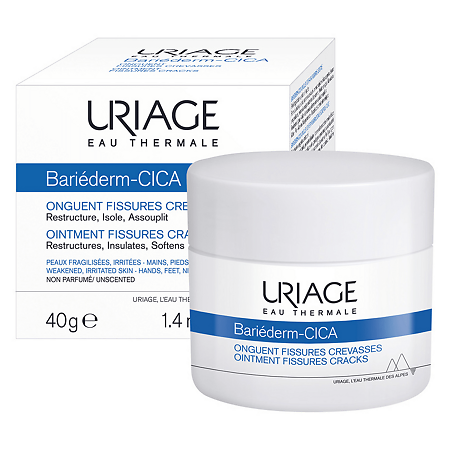 Uriage Bariederm-CICA Бальзам против трещин 40 г 1 шт