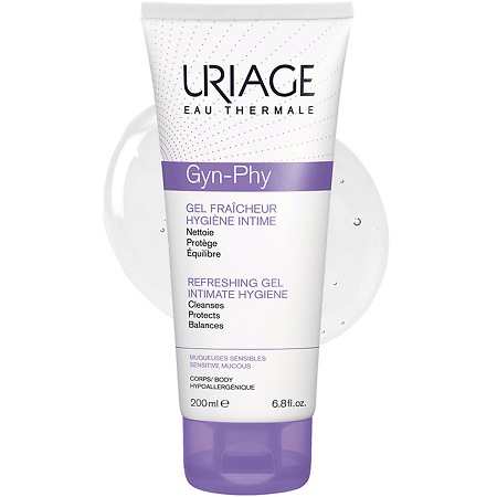 Uriage Gyn-Phy Гель освежающий для интимной гигиены 200 мл 1 шт