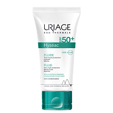 Купить Uriage Hyseac Fluide Эмульсия солнцезащитная для жирной и комбинированной кожи SPF50+ 50 мл 1 шт цена