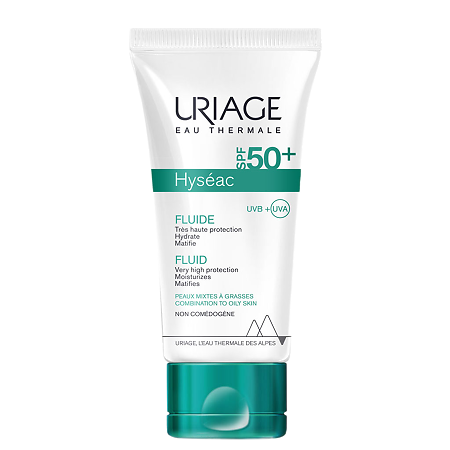 Uriage Hyseac Fluide эмульсия солнцезащитная для жирной и комбинированной кожи SPF50+ 50 мл 1 шт