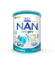 Изображение товара NAN 1 Optipro Премиум Сухая молочная смесь с рождения 800 г 1 шт