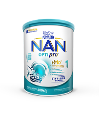 Купить NAN 1 Optipro Премиум Сухая молочная смесь с рождения 400 г 1 шт цена
