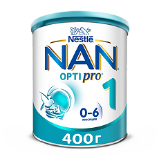 Изображение товара NAN 1 Optipro Премиум Сухая молочная смесь с рождения 400 г 1 шт