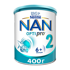Изображение товара NAN 2 Optipro Премиум Сухая молочная смесь с 6 мес 400 г 1 шт