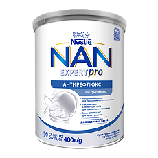 Купить NAN ExpertPro Антирефлюкс Сухая молочная смесь с 0 мес 400 г 1 шт цена