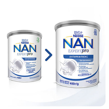 NAN ExpertPro Антирефлюкс Сухая молочная смесь с 0 мес 400 г 1 шт