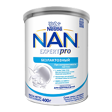 Купить NAN ExpertPro Безлактозный Сухая смесь с 0 мес 400 г 1 шт цена
