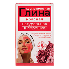 Купить Глина Красная косметическая порошок 100 г 1 шт цена