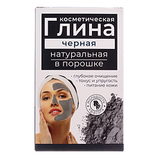 Купить Глина Черная косметическая порошок 100 г 1 шт цена