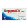 КардиАСК таблетки кишечнорастворимые покрыт.плен.об. 100 мг 60 шт