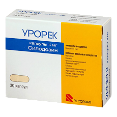 Купить Урорек капсулы 4 мг 30 шт цена