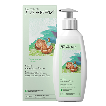 Изображение товара Ла-Кри Гель моющий 200 мл для чувствительной кожи гипоаллергенный
