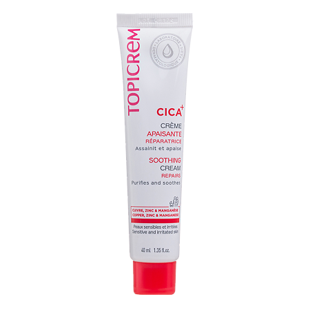 Топикрем Cica крем Цика успокаивающий восстанавливающий 40 мл 1 шт