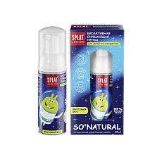 Купить Splat Junior Пенка для полости рта Кальций для детей 3-8 лет 50 мл 1 шт цена