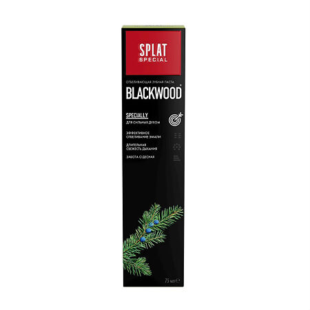 Splat Special Зубная паста Blackwood, 75 мл 1 шт