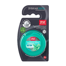 Изображение товара Splat Professional DentalFloss Зубная нить Мята с волокнами серебра 30 м 1 шт
