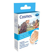 Купить Пластырь Cosmos water-resistant водоотталкивающий 5 размеров 20 шт цена
