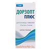 Дорзопт Плюс капли глазные 20 мг/мл+5 мг/мл 5 мл 1 шт