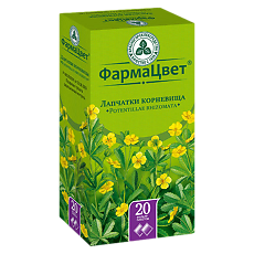 Купить Лапчатки корневища фильтр-пакеты 2,5 г 20 шт цена