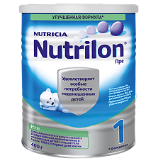 Купить Нутрилон Пре 1 Pronutri+ Сухая смесь 0+ 400 г 1 шт цена