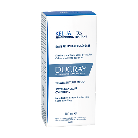 Ducray Kelual DS шампунь для лечения тяжелых форм перхоти, 100 мл 1 шт