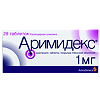 Аримидекс таблетки покрыт.плен.об. 1 мг 28 шт