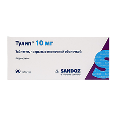Купить Тулип таблетки покрыт.плен.об. 10 мг 90 шт цена
