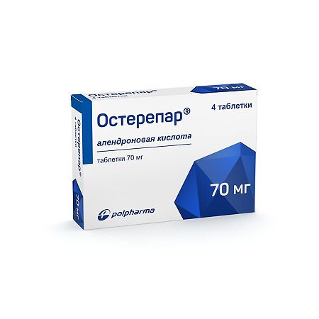 Остерепар таблетки 70 мг 4 шт