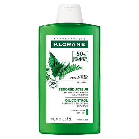 Klorane шампунь с экстрактом Крапивы себорегулирующий 400 мл 1 шт