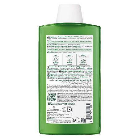 Klorane шампунь с экстрактом Крапивы себорегулирующий 400 мл 1 шт