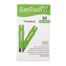 Изображение товара Тест-полоски EasyTouch глюкоза 50 шт