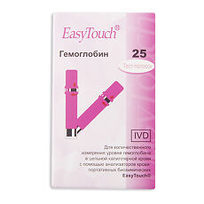 Купить Тест-полоски EasyTouch гемоглобин 25 шт цена