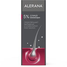 Изображение товара Алерана спрей для наружного применения 5 % 60 мл 1 шт