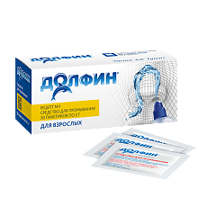 Купить Долфин средство гигиеническое для промывания носа пакетики 2 г 30 шт цена