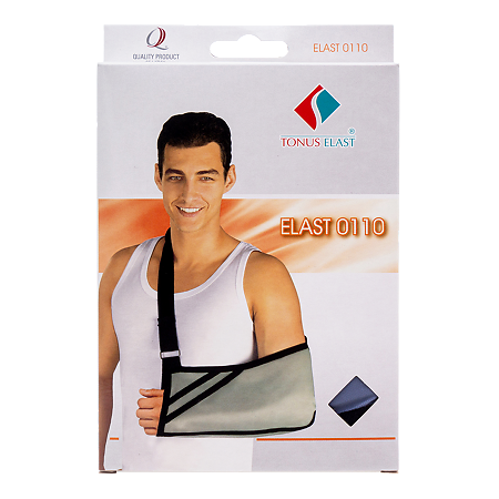 Повязка медицинская Elast поддерживающая для фиксации руки р.1 арт 0110 1 шт